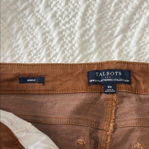 Talbots Chestnut Ankle Pants